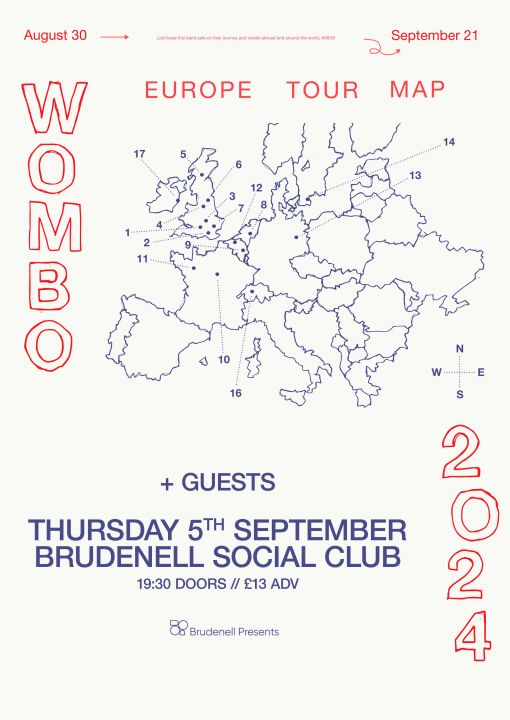 Wombo  Guests on Thursday 5th September 2024